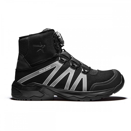 Solid Gear SG81006 Onyx Mid S3 Safety Boots With BOA® Lace Fit System - Metal Free