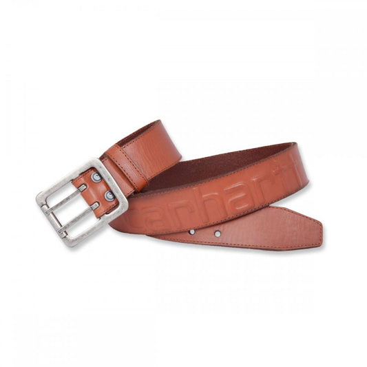 A0005656 Logo Belt Carhartt Brown 34" *One Size Only - Outlet Store*