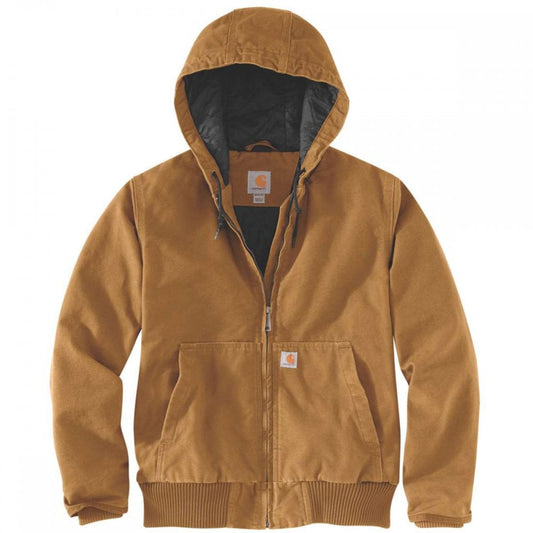 104053 Womens Washed Duck Active Jacket Carhartt Brown XL *One Size Only - Outlet Store*