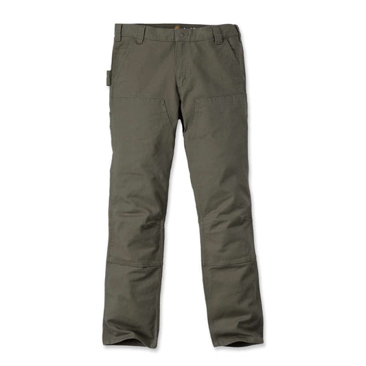 103340 Slim Fit Stretch Duck Double Front Trouser Tarmac 32" 42" *One Size Only - Outlet Store*
