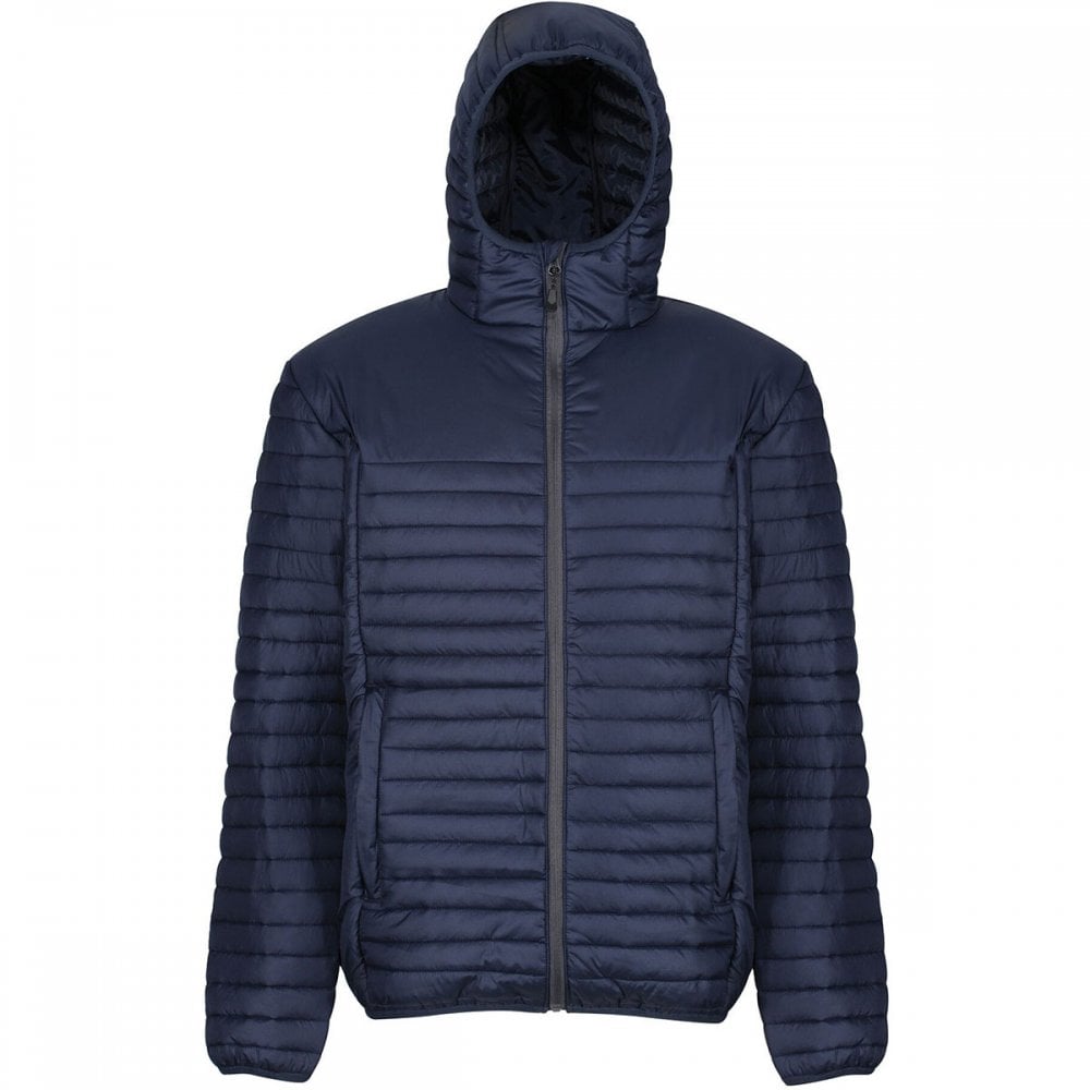 TRA423 Mens Honestly Made 100% Recycled Insulated Hooded Jacket