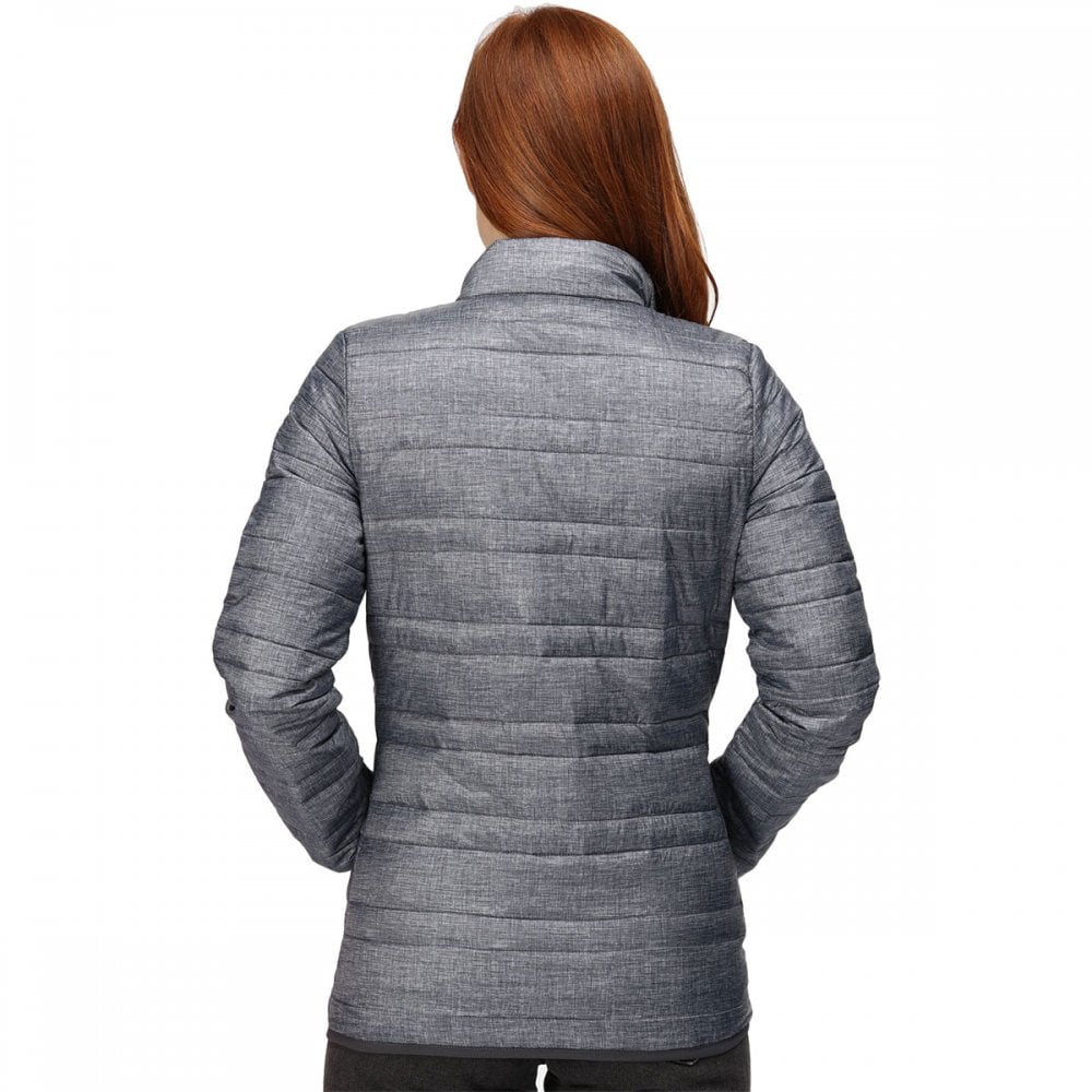 TRA497 Womens Firedown Baffled Quilted Jacket