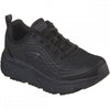 Max Cushioning Womens Elite Slip Resistant Occupational Shoes Black