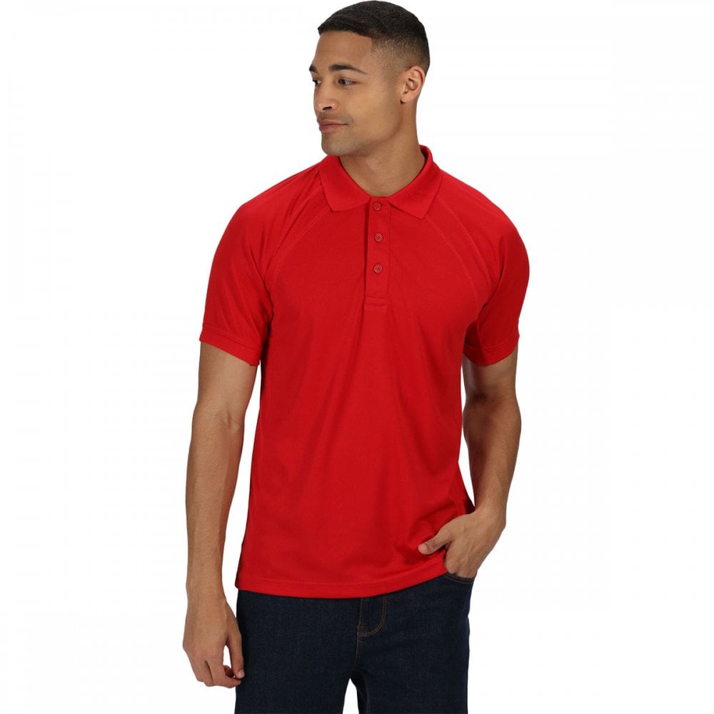 TRS147 Mens Coolweave Wicking Polo Shirt