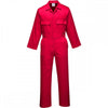 S999 Euro Work Boilersuit Red M 31" *One Size Only - Outlet Store*