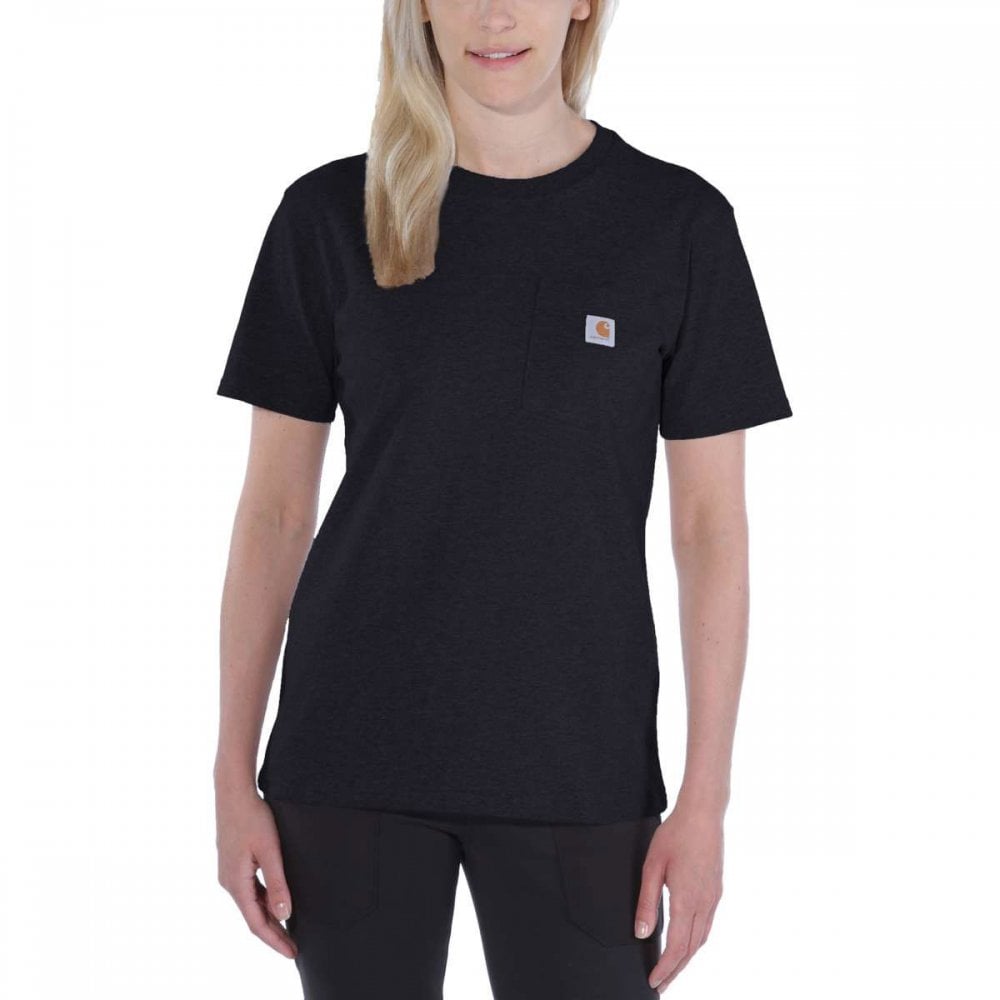103067 Loose Fit Heavyweight Short-Sleeve K87 Pocket T-Shirt Black L *One Size Only - Outlet Store*