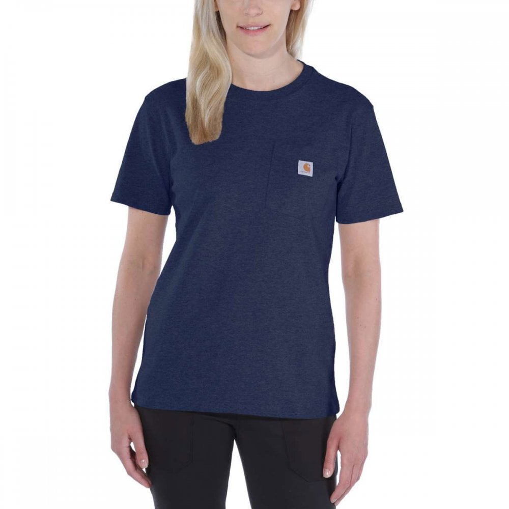 103067 Loose Fit Heavyweight Short-Sleeve K87 Pocket T-Shirt Navy XS *One Size Only - Outlet Store*