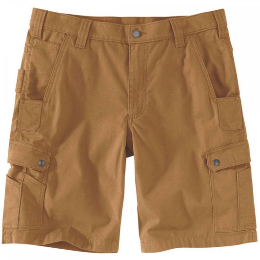 104727 Ripstop Cargo Work Shorts Relaxed Fit with Stretch Carhartt Brown 32" *One Size Only - Outlet Store*
