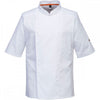C738 MeshAir Pro Jacket Short Sleeve White S *One Size Only - Outlet Store*