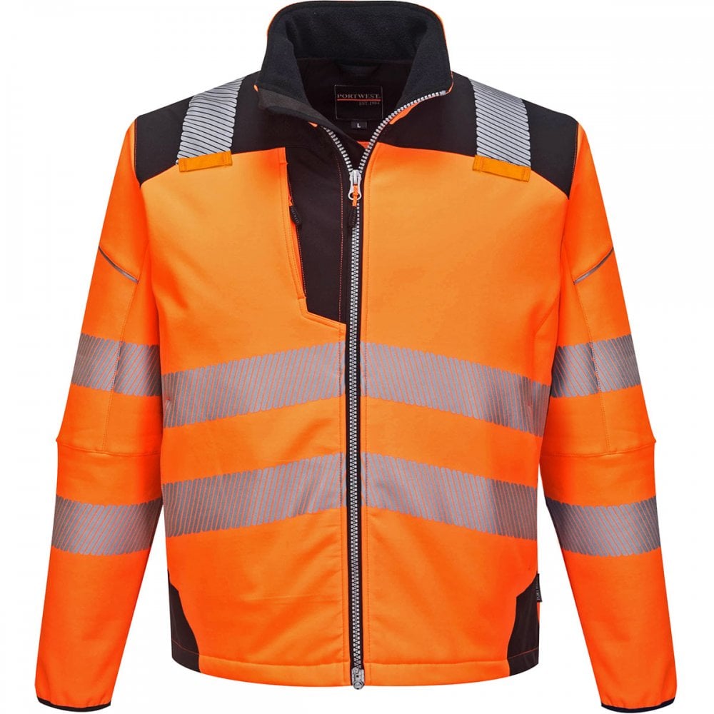 T402 PW3 Hi-Vis Softshell Jacket