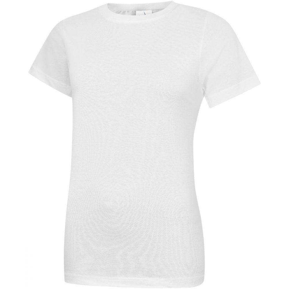UC318 Ladies Classic T-Shirt White 2XL *One Size Only - Outlet Store*
