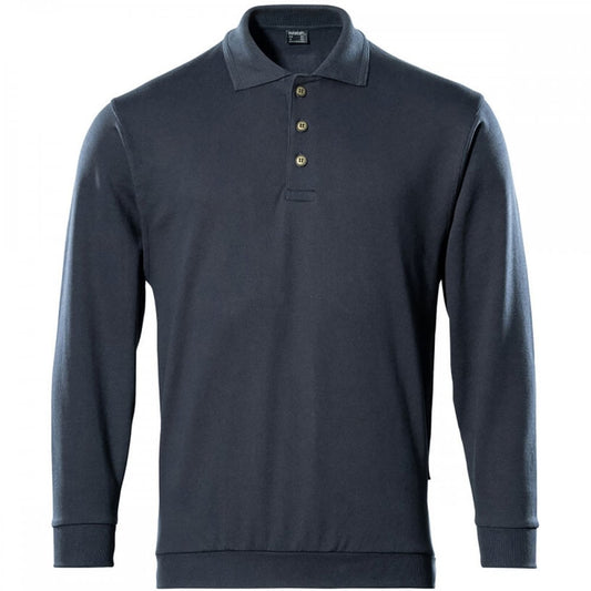 00785 Trinidad Crossover Polo Sweatshirt Dark Navy L *One Size Only - Outlet Store*