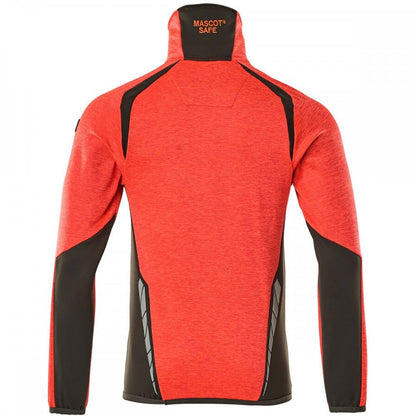 19303 Accelerate Safe Fleece Jumper with half zip