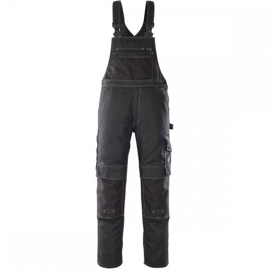 08269 Orense Hardwear Bib & Brace With Kneepad Pockets Black 35" 38.5" *One Size Only - Outlet Store*