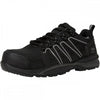 78421 Manchester Composite-Toe Safety Low S3 Shoes UK3 - EU36 - US4 Black/Grey *One Size Only - Outlet Store*