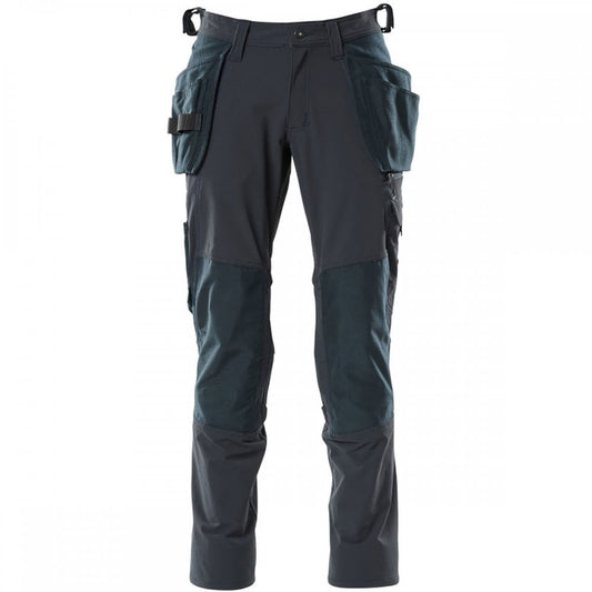 18031 Accelerate Trousers with holster pockets - with STRETCH material Dark Navy 32" 30.5" *One Size Only - Outlet Store*