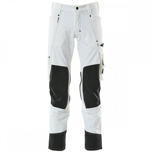 17179 Advanced Trousers with kneepad pockets - with STRETCH material Dark Petroleum 30" 31.5" *One Size Only - Outlet Store*