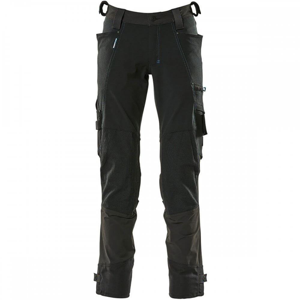 17079 Advanced Trousers with kneepad pockets Black 30" 33.5" *One Size Only - Outlet Store*