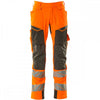 19279 Accelerate Safe Trousers with kneepad pockets Hi-Vis Orange/Dark Anthracite 32" 31.5" *One Size Only - Outlet Store*