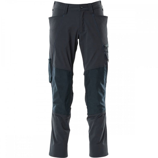 18479 Accelerate Trousers with kneepad pockets Dark Navy 32" 32.5" *One Size Only - Outlet Store*