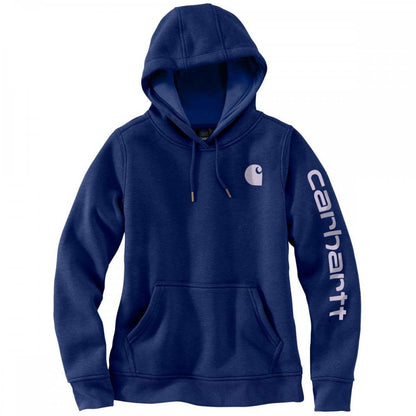 102791 Relaxed Fit Midweight Logo Sleeve Graphic Sweatshirt