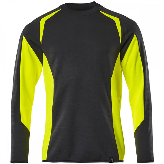 22084 Accelerate Safe Sweatshirt Black/Hi-Vis Yellow 2XL *One Size Only - Outlet Store*