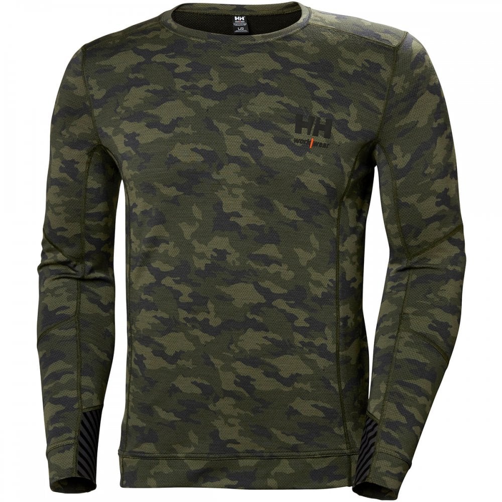 75106 HH Lifa Merino Crewneck Baselayer