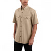 104369 Loose Chambray Short Sleeve Shirt