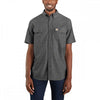 104369 Loose Chambray Short Sleeve Shirt