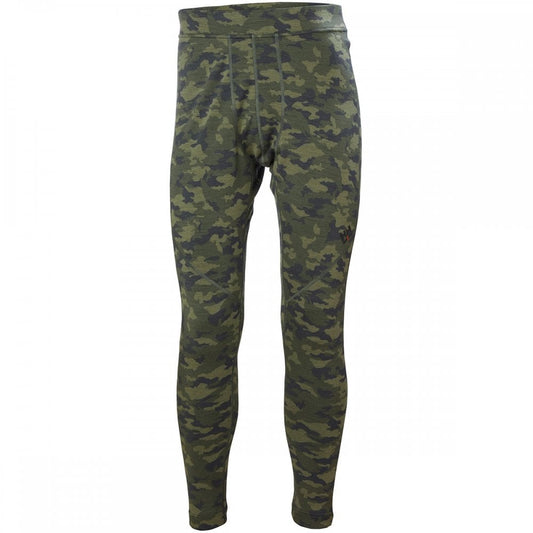 75506 HH Lifa Merino Pant Baselayer Camo L *One Size Only - Outlet Store*
