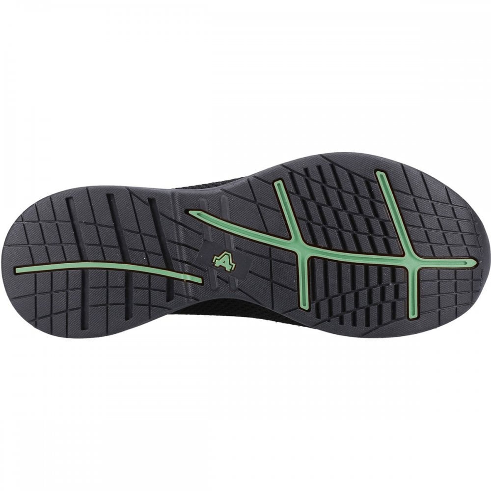 Recycled Leather AS609 Womens Fleur S1P SRC Safety Trainers