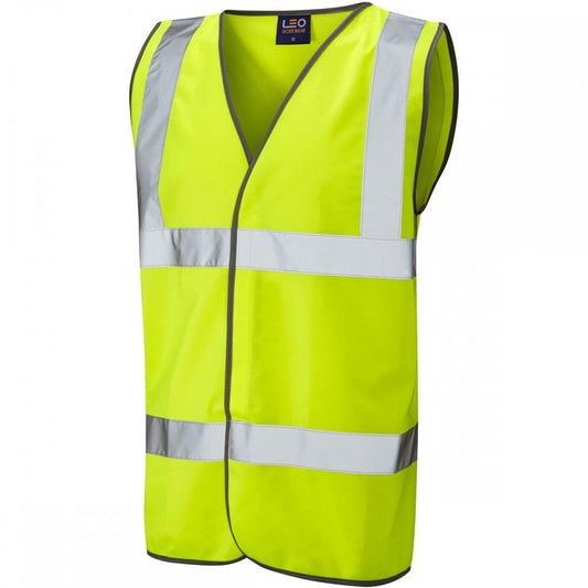 W01 Tarka ISO 20471 Class 2 Waistcoat Hi-Vis Yellow XL *One Size Only - Outlet Store*