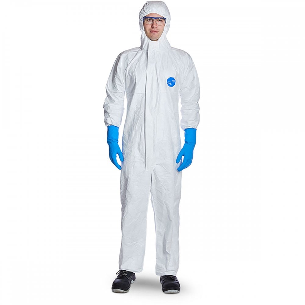 Tyvek® 500 Xpert Hooded Coveralls White M *One Size Only - Outlet Store*