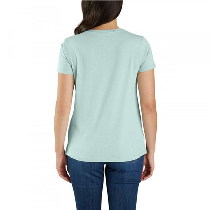 105740 Womens Lightweight Short Sleeve Crewneck T-Shirt