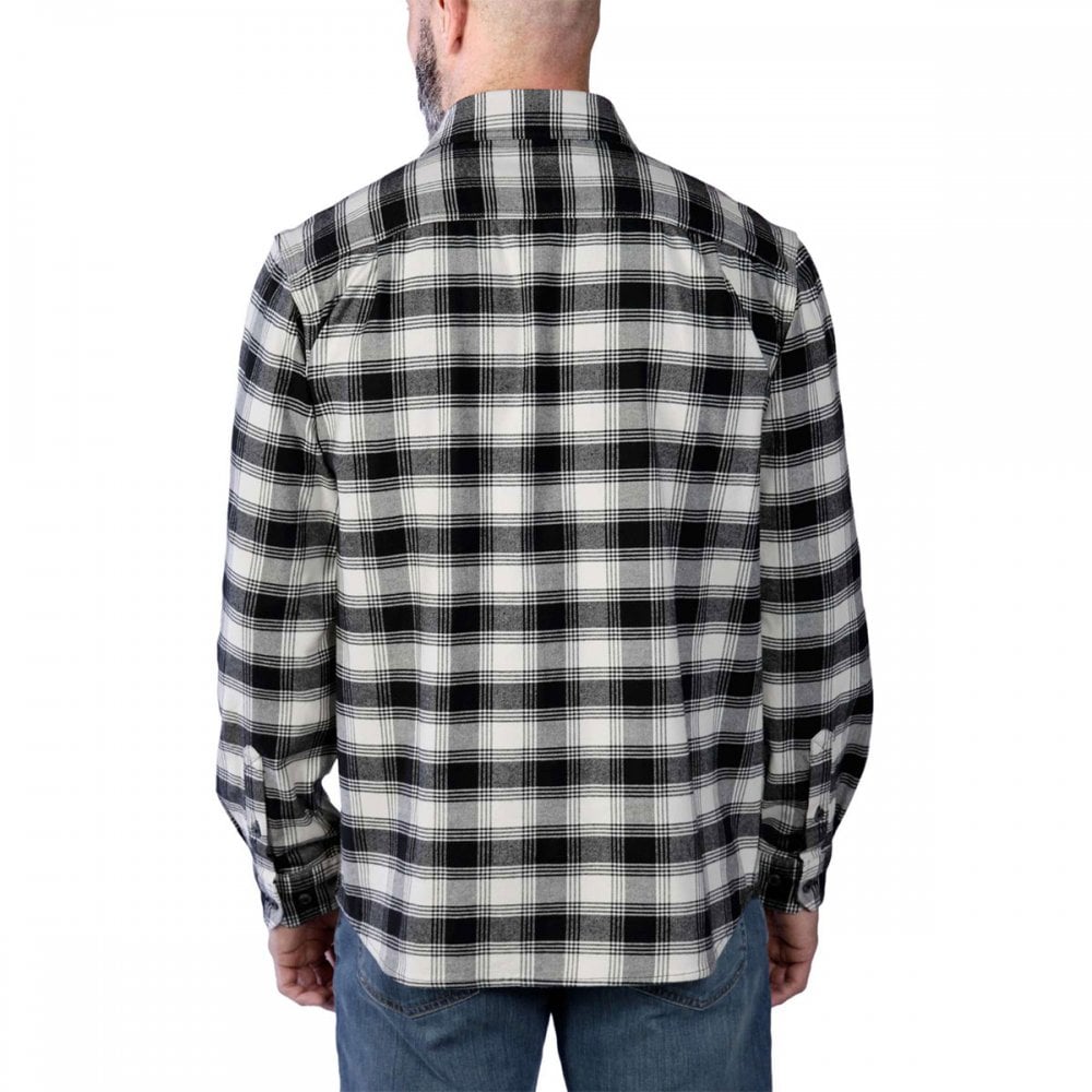 105945 Flannel Long Sleeve Plaid Shirt