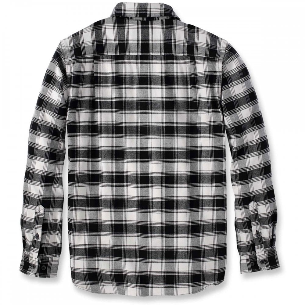 105945 Flannel Long Sleeve Plaid Shirt