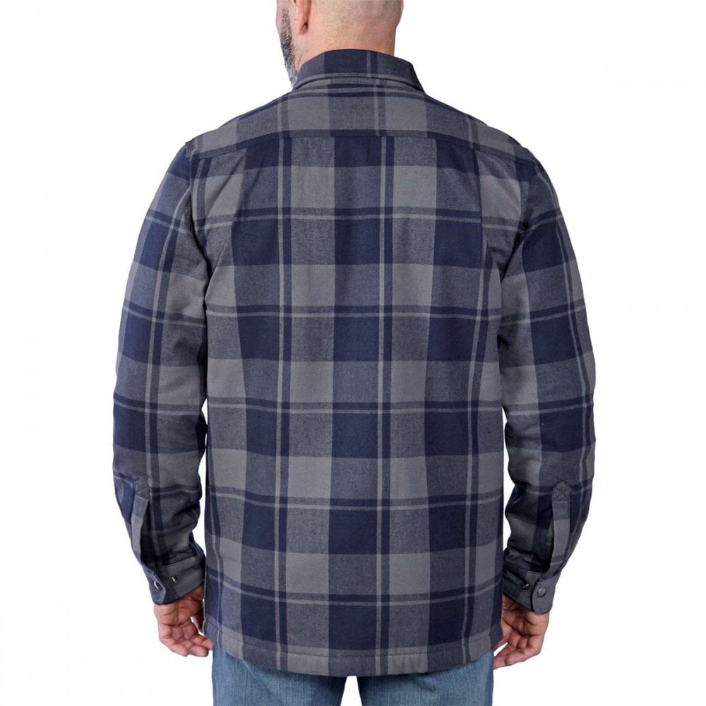 105939 Flannel Sherpa-Lined Shirt Jacket