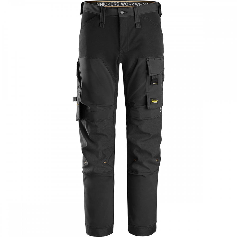 6375 AllroundWork 4-way Stretch Trousers Black 32" 31" *One Size Only - Outlet Store*