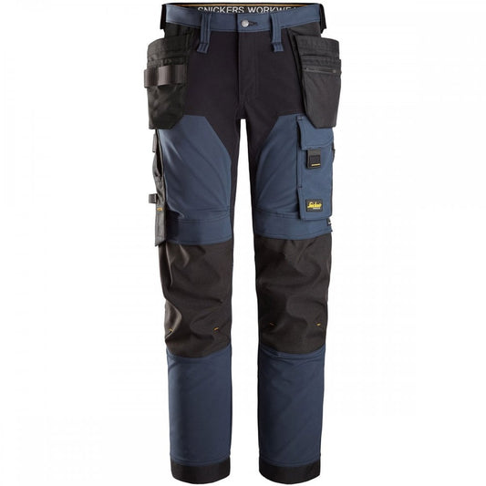 6275 AllroundWork  4-way Stretch Trousers With Holster Pockets Navy/Black 35" 41" *One Size Only - Outlet Store*