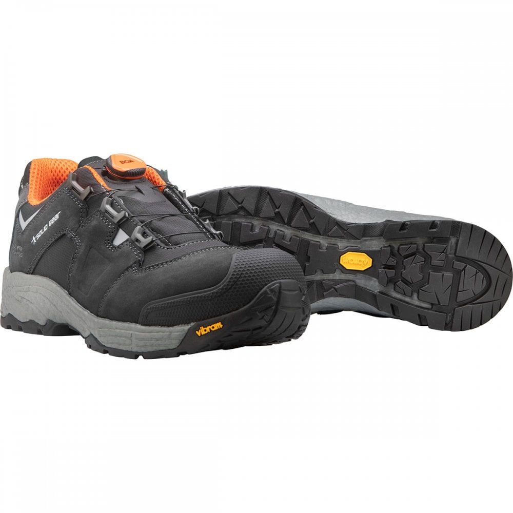 Solid Gear SG80013 Vapor 3 Low S3S Safety Shoe UK10 - EU44 - US11 Black *One Size Only - Outlet Store*