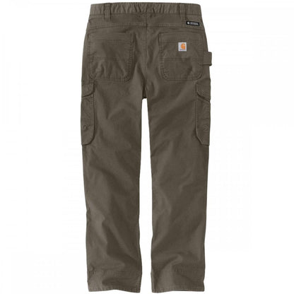 105072 Steel Rugged Flex Relaxed Fit Ripstop Double Front Cargo Work Pant