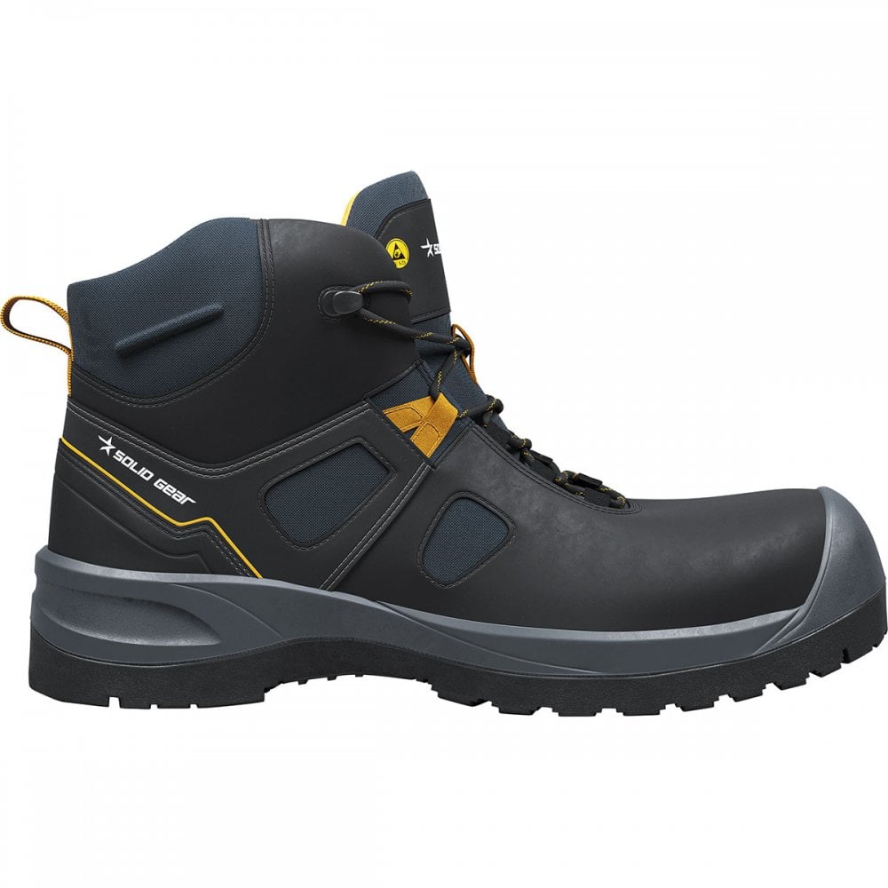 SG73202 Solid Gear Essence Mid S3L Safety Shoes UK7 - EU41 - US8 Black/Orange *One Size Only - Outlet Store*
