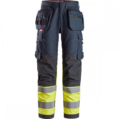 6263 ProtecWork Work Trousers Holster Pockets High-Vis Class 1