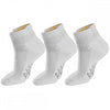 9221 Cotton Low Socks 3-Pack White UK7-10 - EU41-44 *One Size Only - Outlet Store*