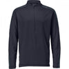 22681 T-shirt, long-sleeved, with half zip