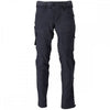 22059 STRETCH Water Resistant Functional Trousers Dark Navy 30" 30.5" *One Size Only - Outlet Store*