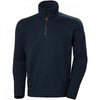 72251 Kensington 1/2 Zip Knitted Navy S *One Size Only - Outlet Store*