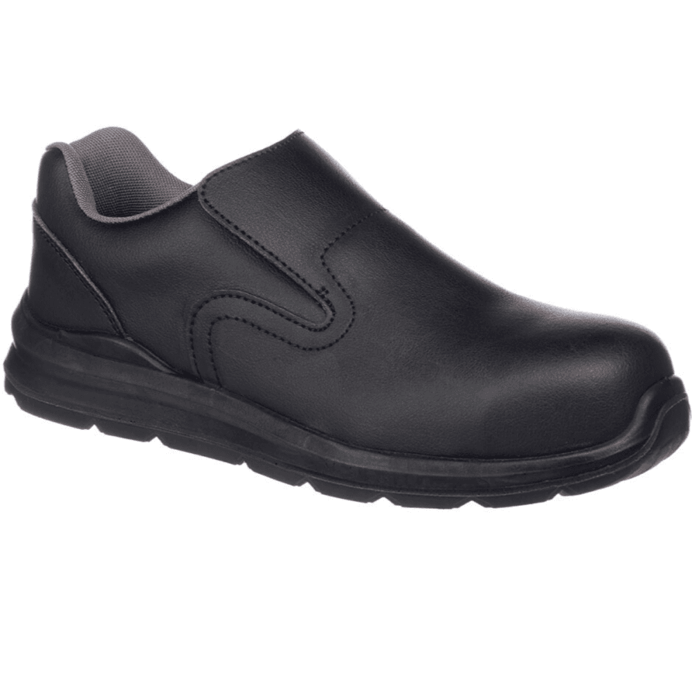 FD62 Compositelite Slip On Safety Trainer UK7 - EU41 - US8 Black *One Size Only - Outlet Store*