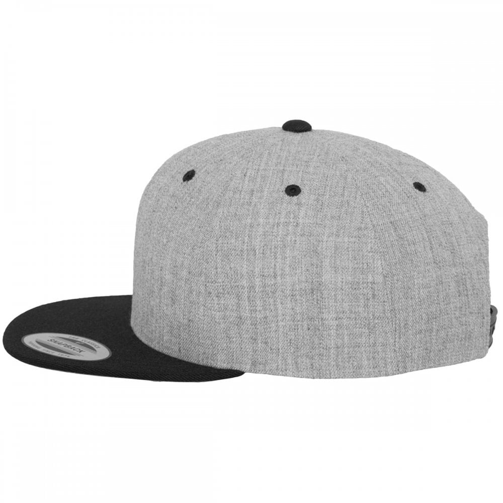 6089MT Two Tone Classic Snapback Cap