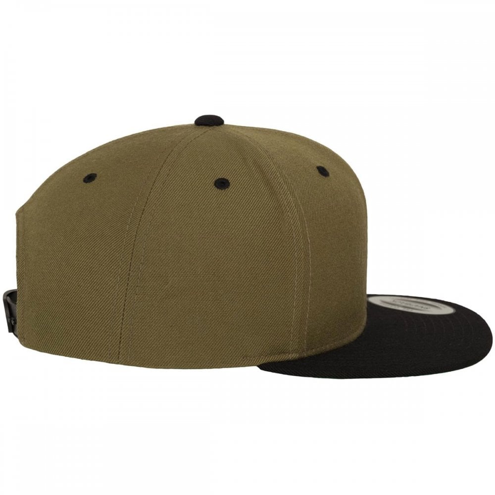 6089MT Two Tone Classic Snapback Cap